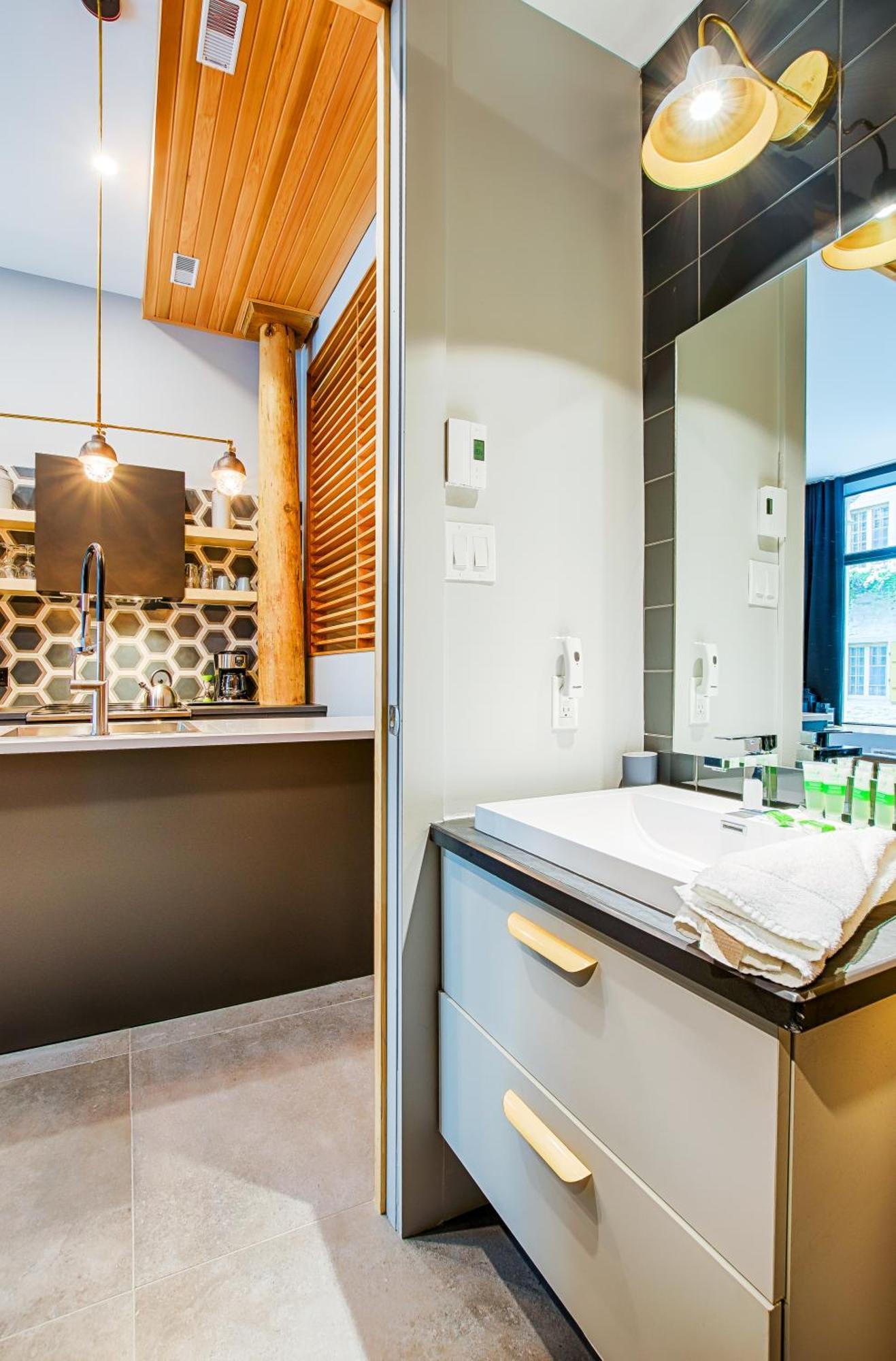 Les Lofts Champlain - Par Les Lofts Vieux-Quebecアパートメント エクステリア 写真